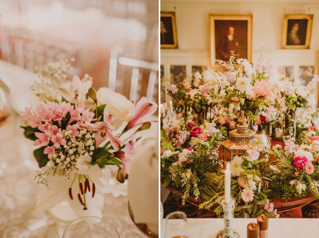 wedding flowers at dunskey