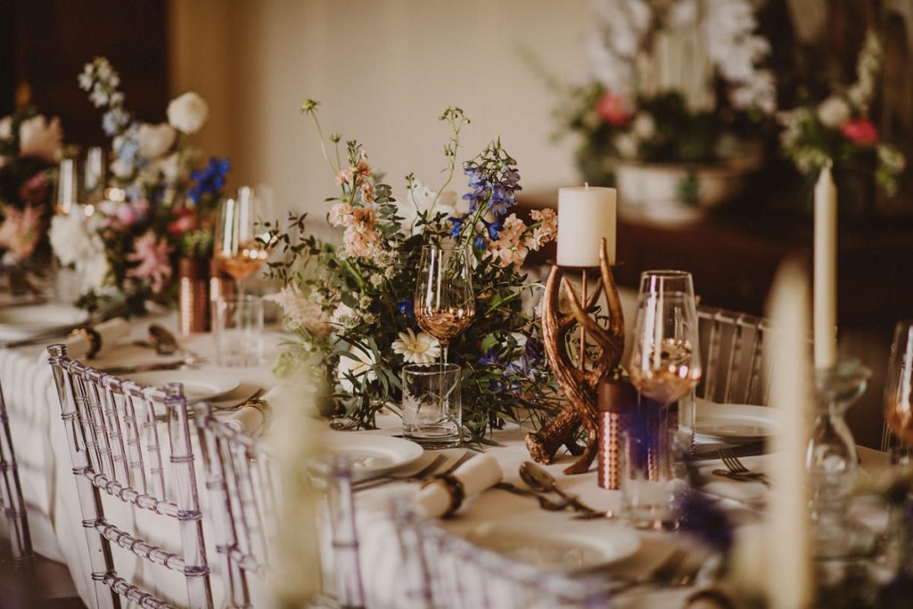 wedding flowers at dunskey